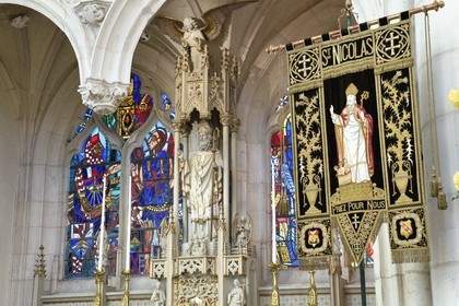 France, Meurthe-et-Moselle, Saint Nicolasde Port, Basilica of Saint Nicolas, Saint Nicolas chapel with his representation