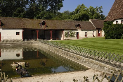 France, Indre et Loire, Chateau de Chenonceau, the farm of the sixteenth century