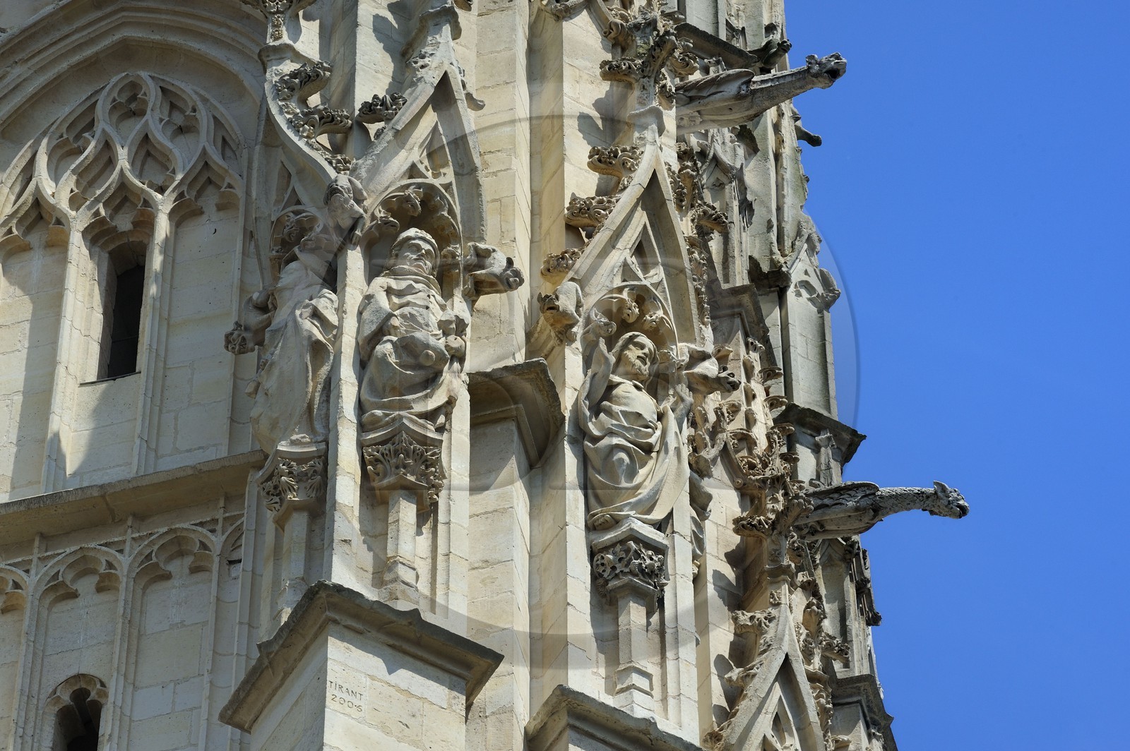 France, Seine-Maritime (76), Rouen, cathédrale Notre-Dame de Rouen, la Tour de Beurre