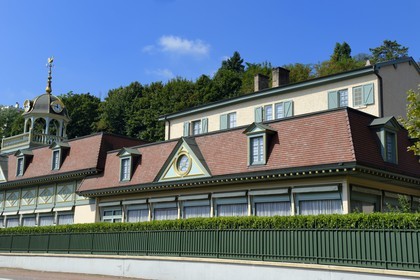 France, Rhône (69), Collonges-au-Mont-d'Or, restaurant L'abbaye de Collonges de Paul Bocuse dédié aux récéptions