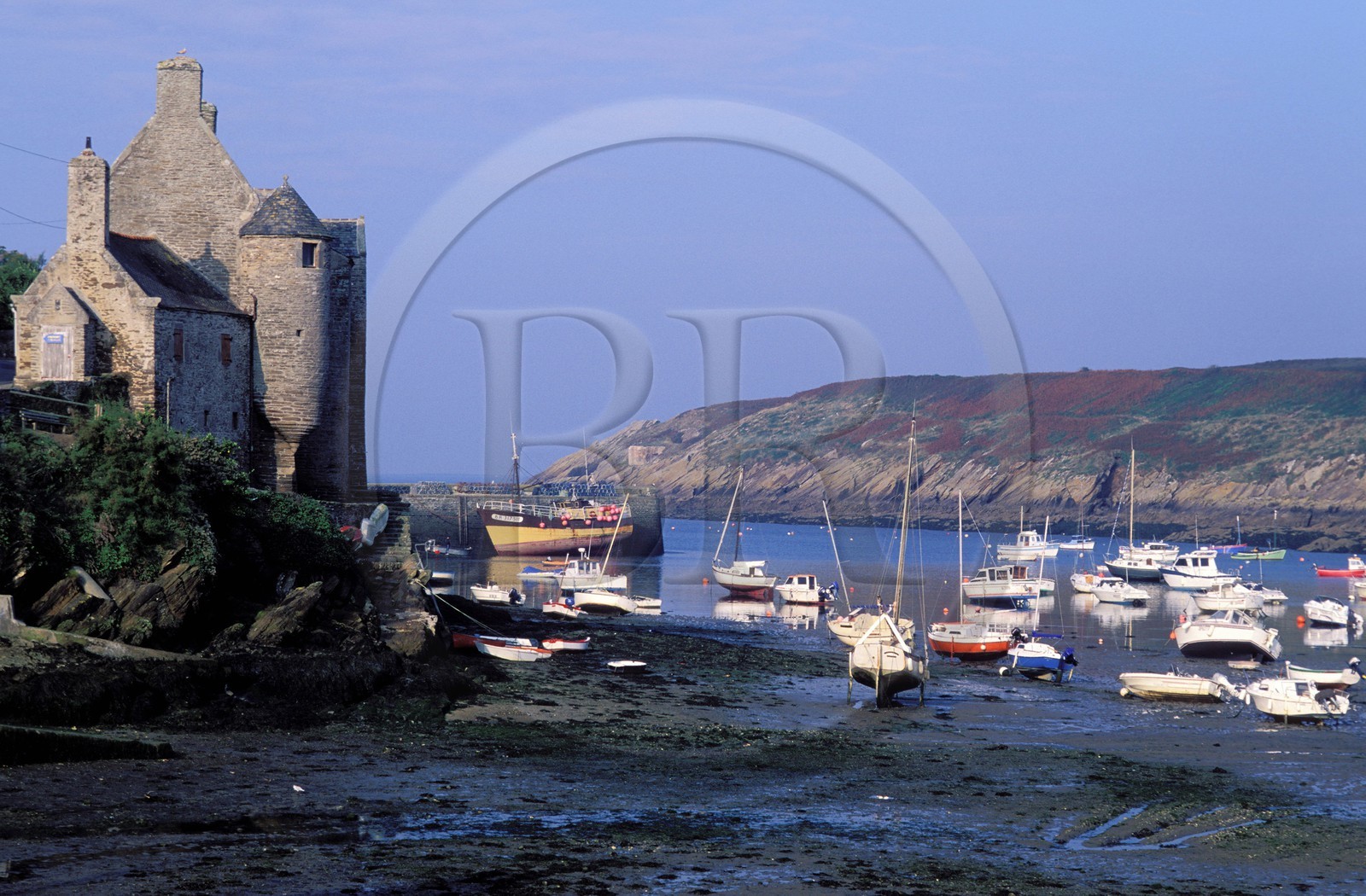 France, Finistère (29), Le Conquet, le port