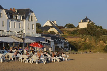 France, Loire-Atlantique (44), Saint-Nazaire, plage de Saint-Marc des vacances de Monsieur Hulot de Jacques Tati