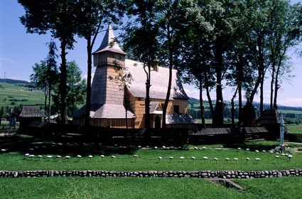 Poland, Lesser Poland Region, Debno, wooden church listed as World Heritage by UNESCO