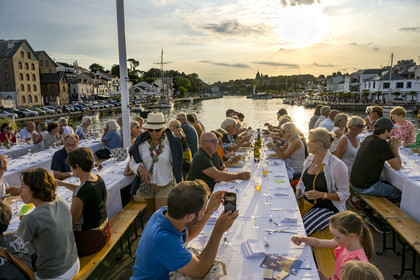 France, Loire-Atlantique (44), Pornic, fête de la Margate qui se déroule le 15 septembre dans le vieux port