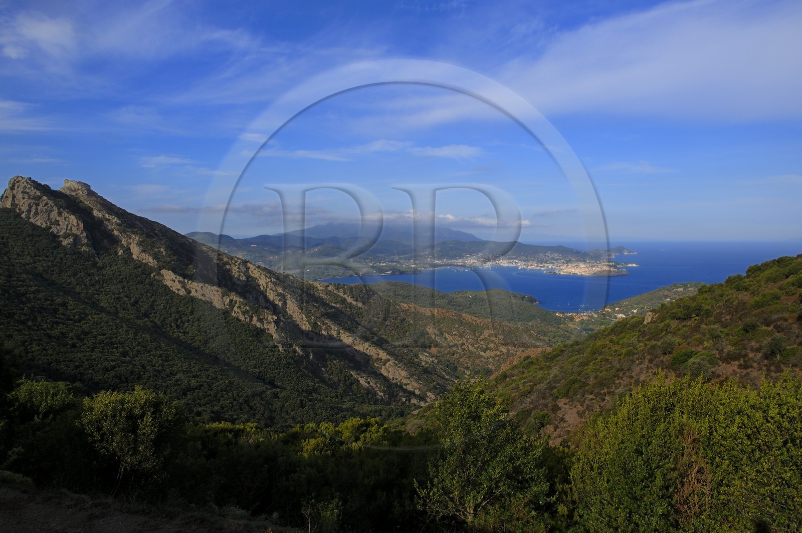 Italy, Tuscany, Elba Island, the bay of Portoferraio