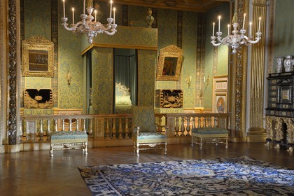 France, Seine et Marne, Maincy, Chateau de Vaux le Vicomte, the King’s chamber