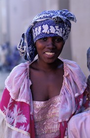 Mali, Djenné, a young women