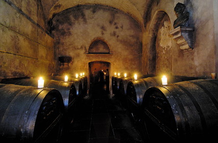 Germany, Bremen, the wine cellar from the restaurant Ratskeller under the City Hall (Rathaus)