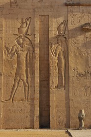 Egypt, Upper Egypt, Nile Valley, Edfu, temple dedicated to Horus God