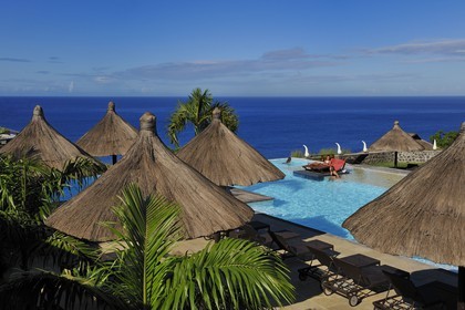 France, île de la Réunion, côte sud, Grande-Anse, hôtel Palm