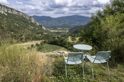 France, Drôme (26), parc naturel régional des Baronnies provençales, vallée de Izon-la-Bruisse, emplacement du maquis Ventoux (3ème section)