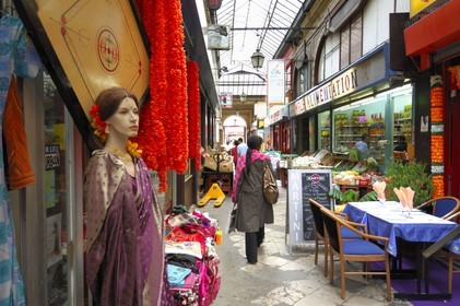 France, Paris, the passage Brady (indian)
