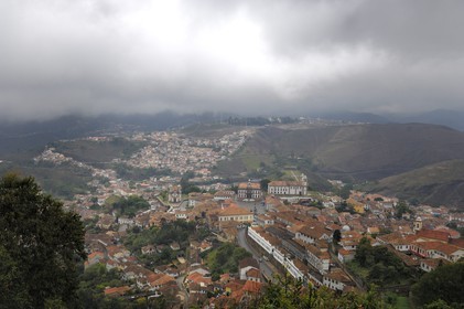 Brazil, Minas Gerais state, Ouro Preto, historical center listed as World Heritage by UNESCO, general view (Gold Route, Estrada Real)