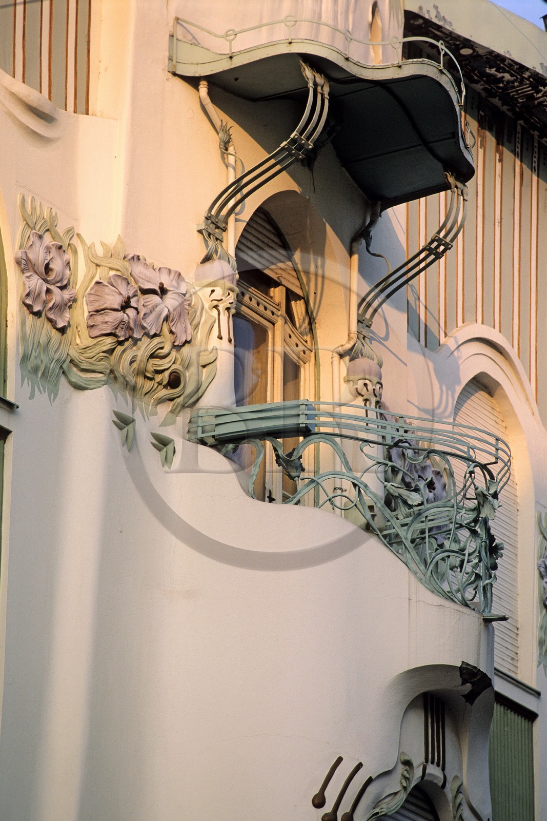 Hongrie, comté de Csongrad, Szeged, le Palais Reök, architecte : Ede Magyar-Oszadski