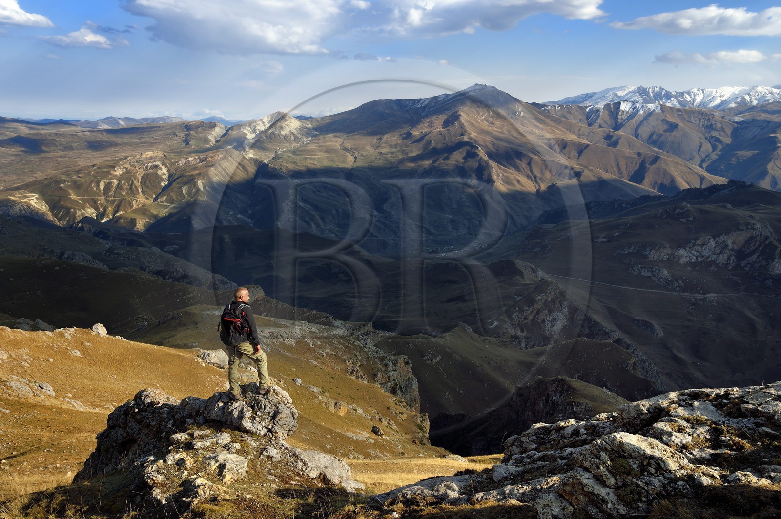 Azerbaïdjan, région de Quba (Guba), chaine de montagne du Grand Caucase, randonnée entre le village de Qalaxudat et de Giriz