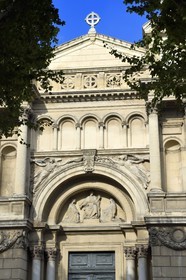 France, Bouches du Rhone, Aix en Provence, Sainte-madeleine church where Paul Cezanne was baptized