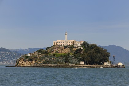 United States, California, San Francisco, island and prison of Alcatraz