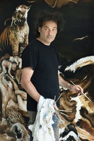 France, Val-de-Marne, Yvry-sur-Seine, Workshop of Fred Kleinberg, work for the exhibition Odyssée (Odyssey)