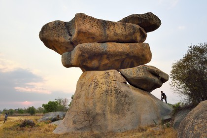 Zimbabwe, Harare province, Epworth Balancing Rocks