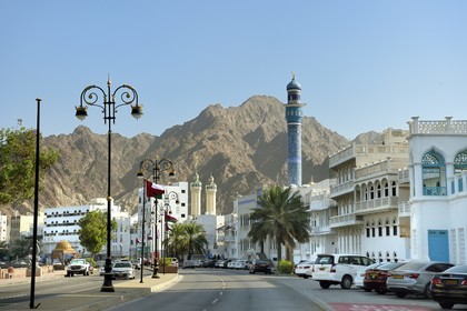 Sultanat d'Oman, Mascate, vieux Mascate, corniche de Mutrah, le front de mer