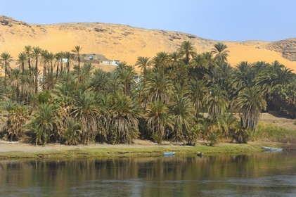 Egypt, Upper Egypt, Nile Valley, the Nile river between Kom Ombo and Aswan