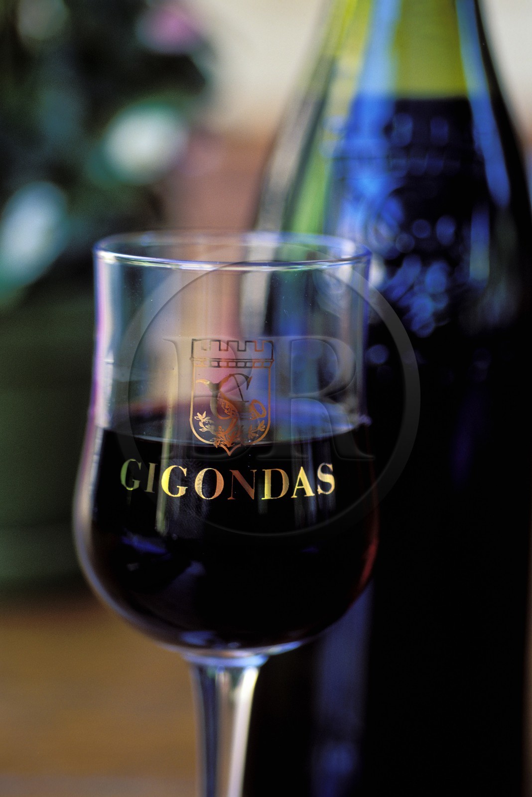 France, Vaucluse (84), vin de Gigondas, Côtes-du-rhône (Comtat Venaissin)