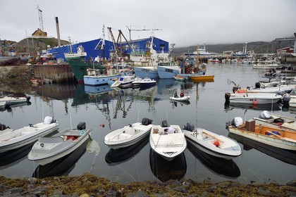 Greenland, central western region, Sisimiut port (formerly Holsteinsborg)