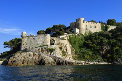 France, Var, Bormes les Mimosas, Brégancon Fort, official residence of the President of the Republic