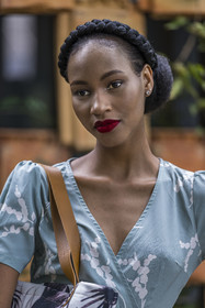 Rwanda, Kigali, Norrsken House Kigali, la mannequin Winnie Shema Tumusiime