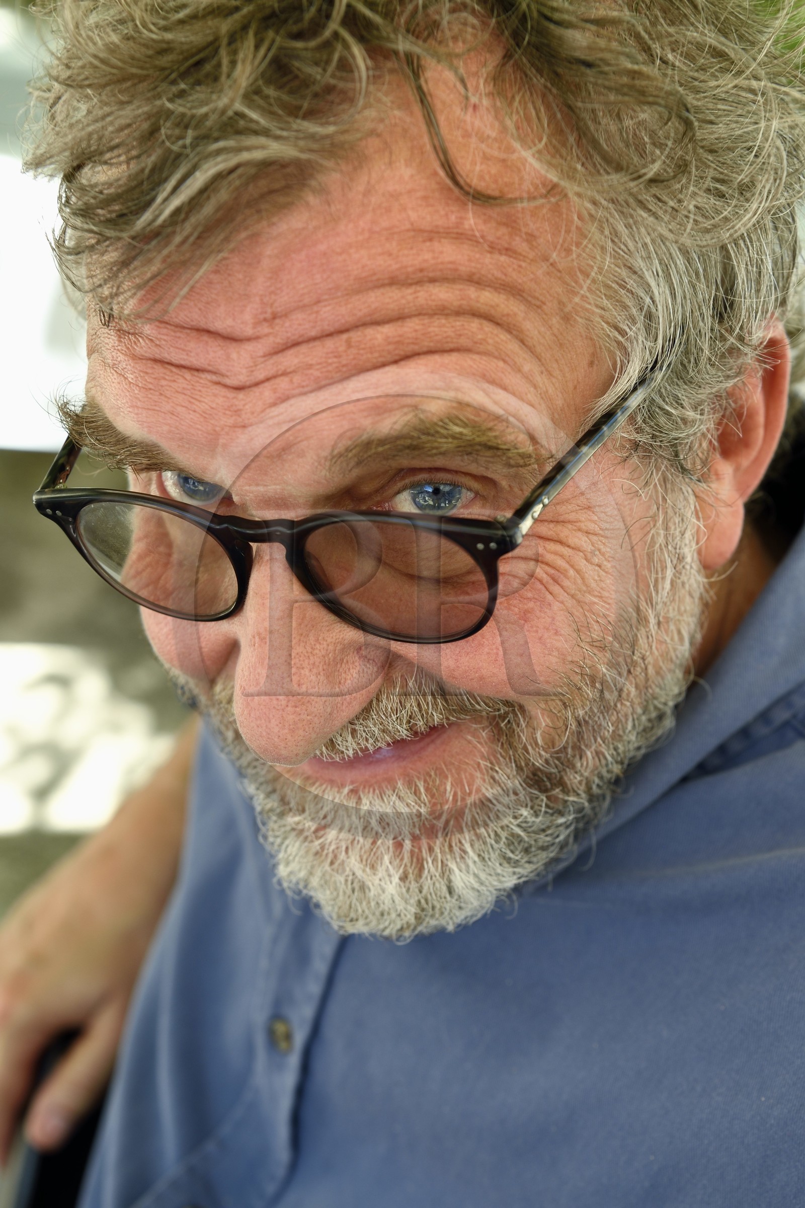 France, Alpes-Maritimes (06), Saint Paul de Vence, Olivier Kaeppelin Président de la Biennale Internationale de Saint-Paul de Vence