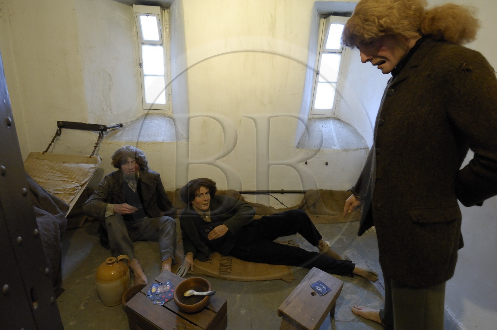 Royaume-Uni, Ecosse, région de l' Argyll, Inveraray Jail, la prison municipale et le tribunal du 19ème siècle les mieux conservés en Ecosse