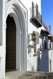 Spain, Extremadura, Guadalupe, the Parador of Tourism, former Saint John the Baptist Hospital (San Juan Bautista hospital)