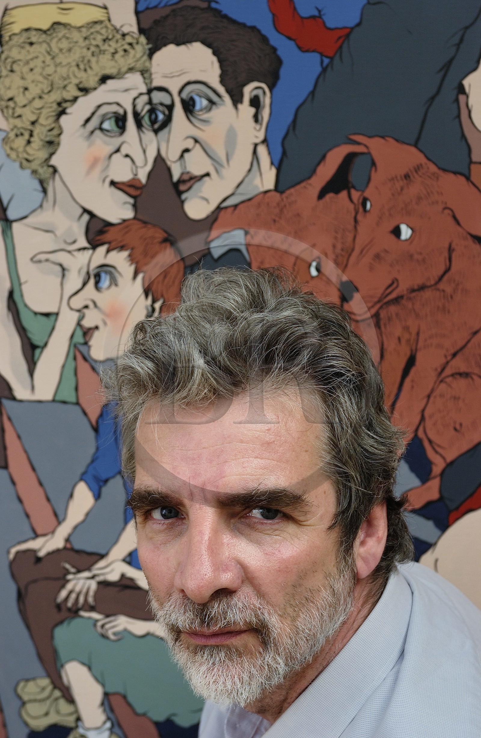 France, l'artiste Hervé Bourdin