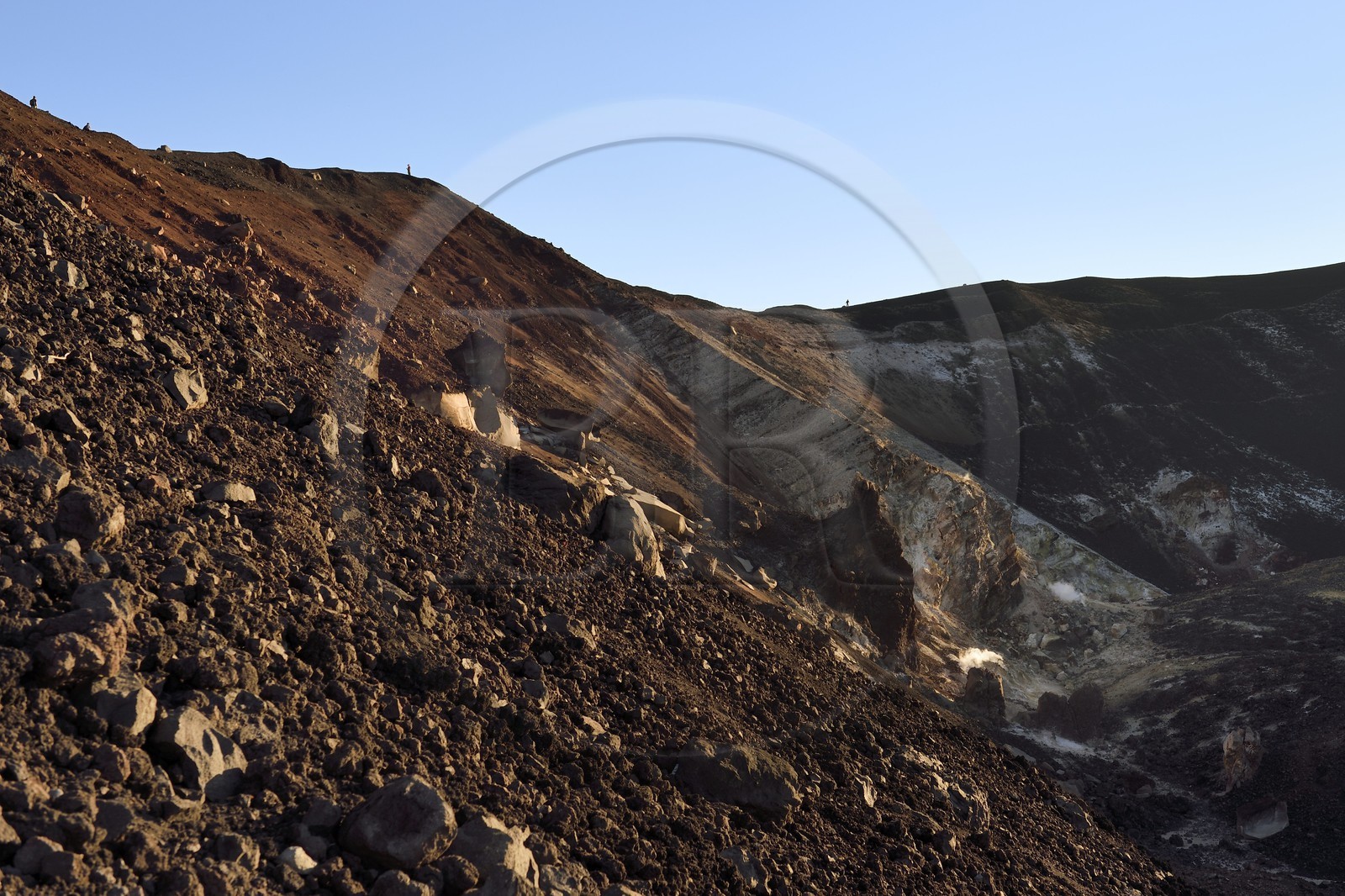 Nicaragua, région de Leon, Volcan Cerro Negro dans la cordillère des Maribios (ou Marrabios)