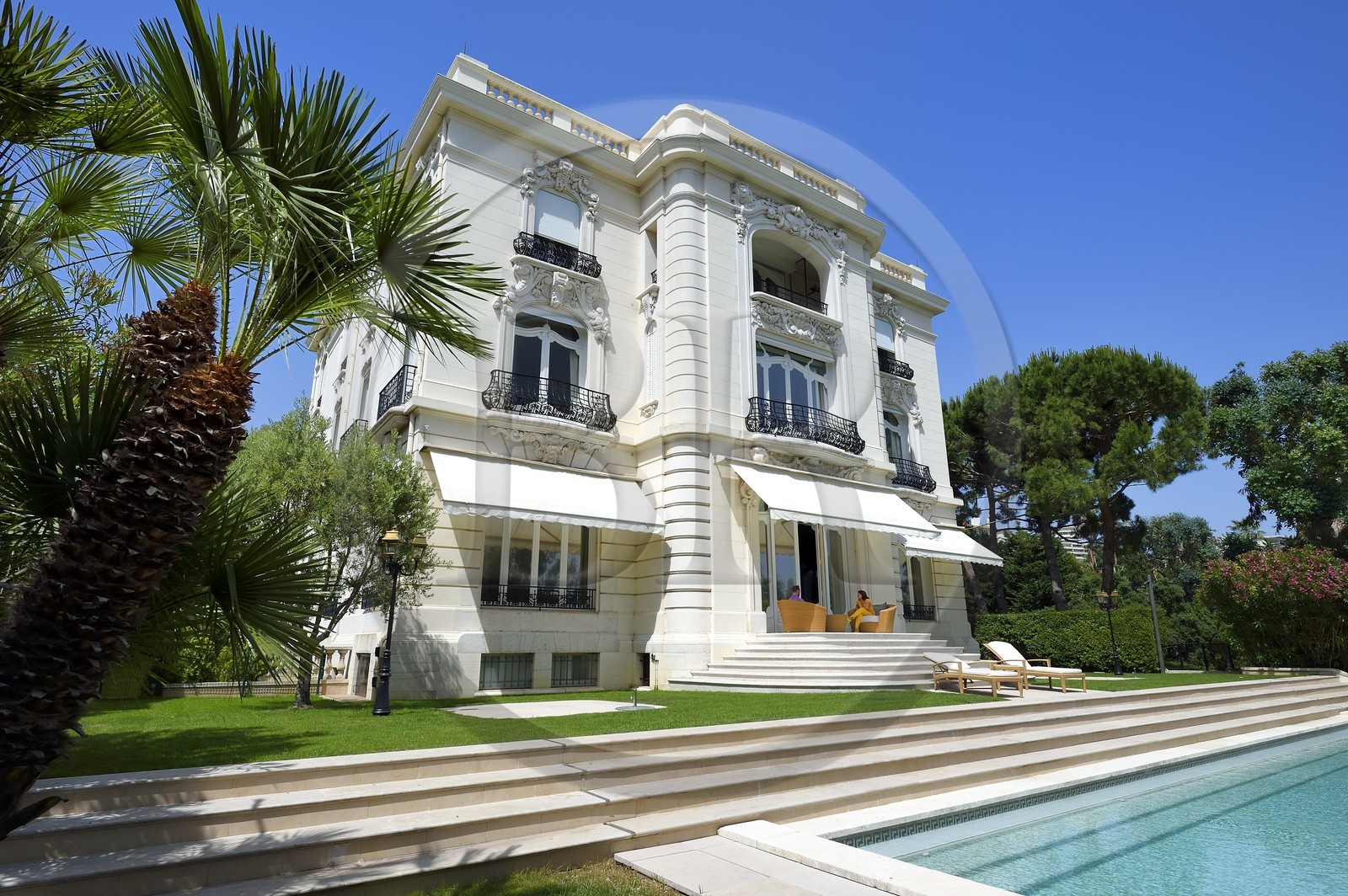 France, Alpes-Maritimes (06), Cannes, la villa La Californie où vécu Pablo Picasso, aujourd'hui renommé le Pavillon de Flore par Marina Picasso France, Alpes-Maritimes (06), Cannes, la villa La Californie où vécu Pablo Picasso, aujourd'hui renommé le Pavillon de Flore par Marina Picasso