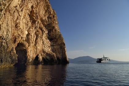 Croatie, Dalmatie, cote dalmate, Ile de Bisevo,