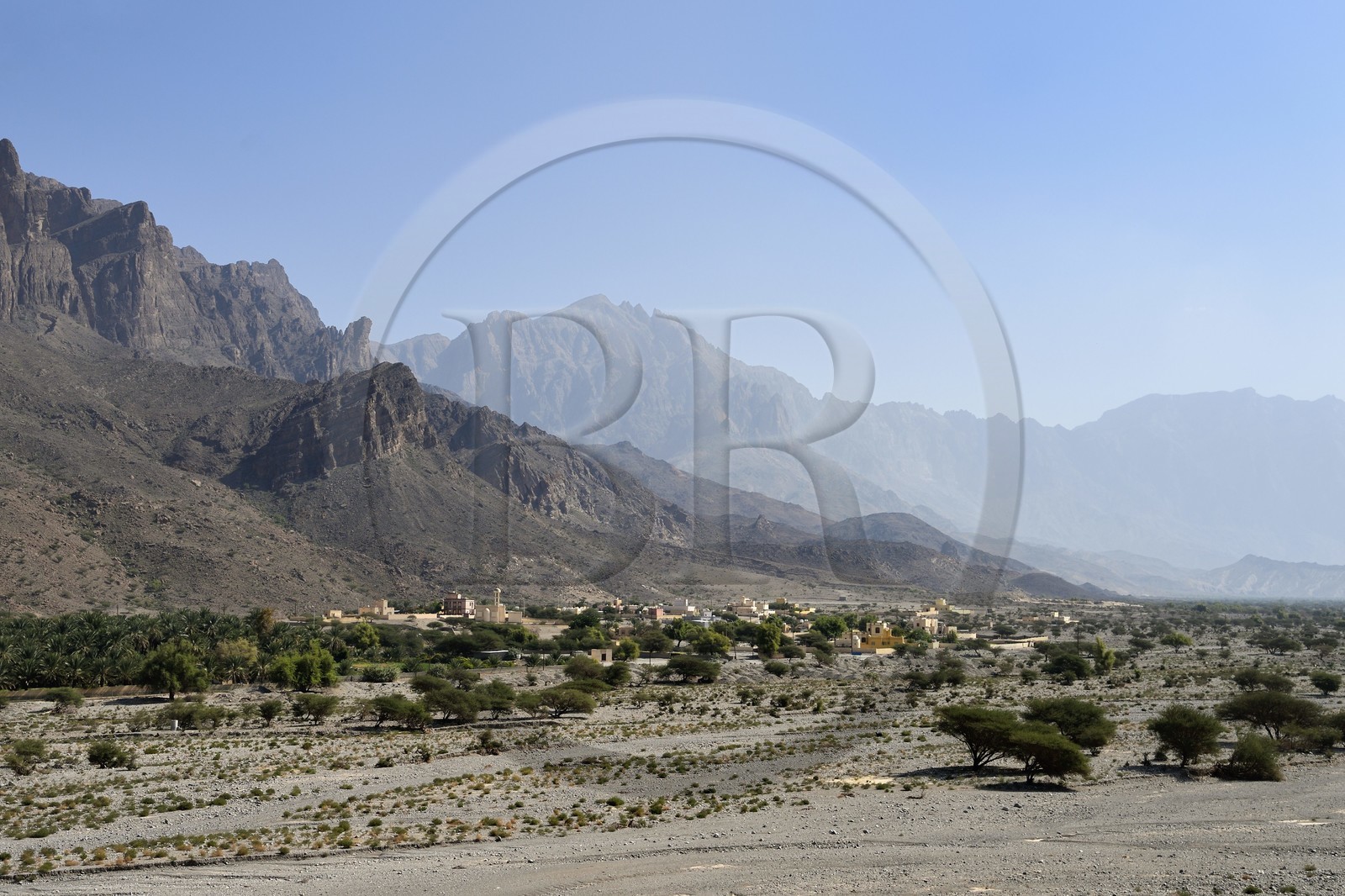 Sultanate of Oman, Southern Al-Batina governorate, Western Hajar, Wadi Mistall, Ghubrah village