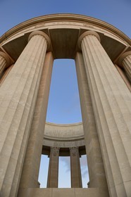 France, Meuse, Lorraine Regional Park, Cotes de Meuse, Monument to American soldiers at Montsec commemorating the offensives by U.S. forces on the Saint-Mihiel salient during the First World War