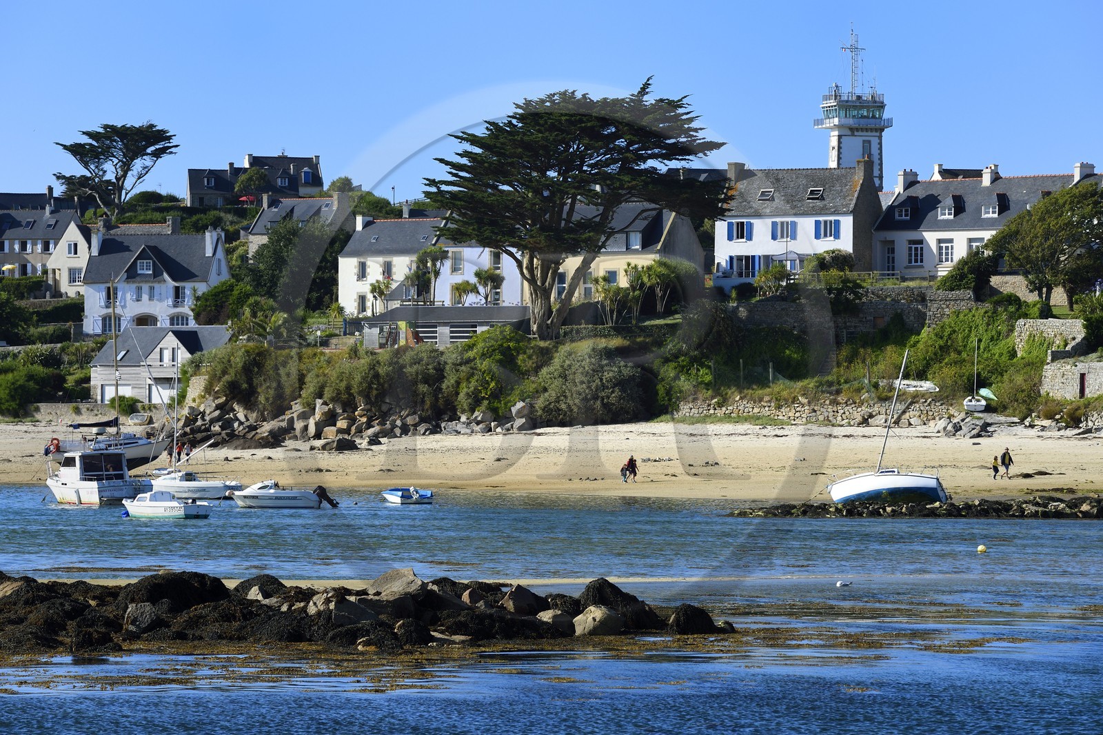 France, Finistère (29), Ile-de-Batz, Porz Kernok