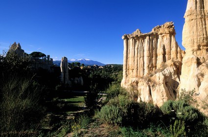France, Pyrenees Orientales, orgues site close to Ille sur Têt in Riberal