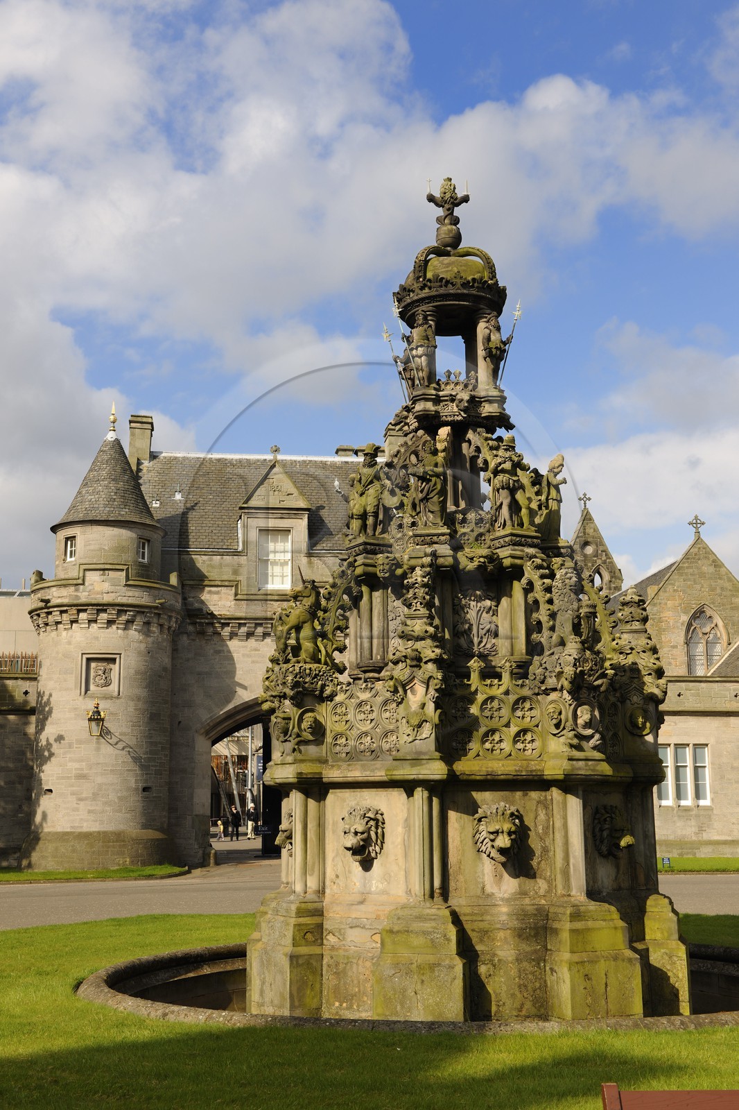 Royaume-Uni, Ecosse, Edimbourg, le palais royal de Holyrood