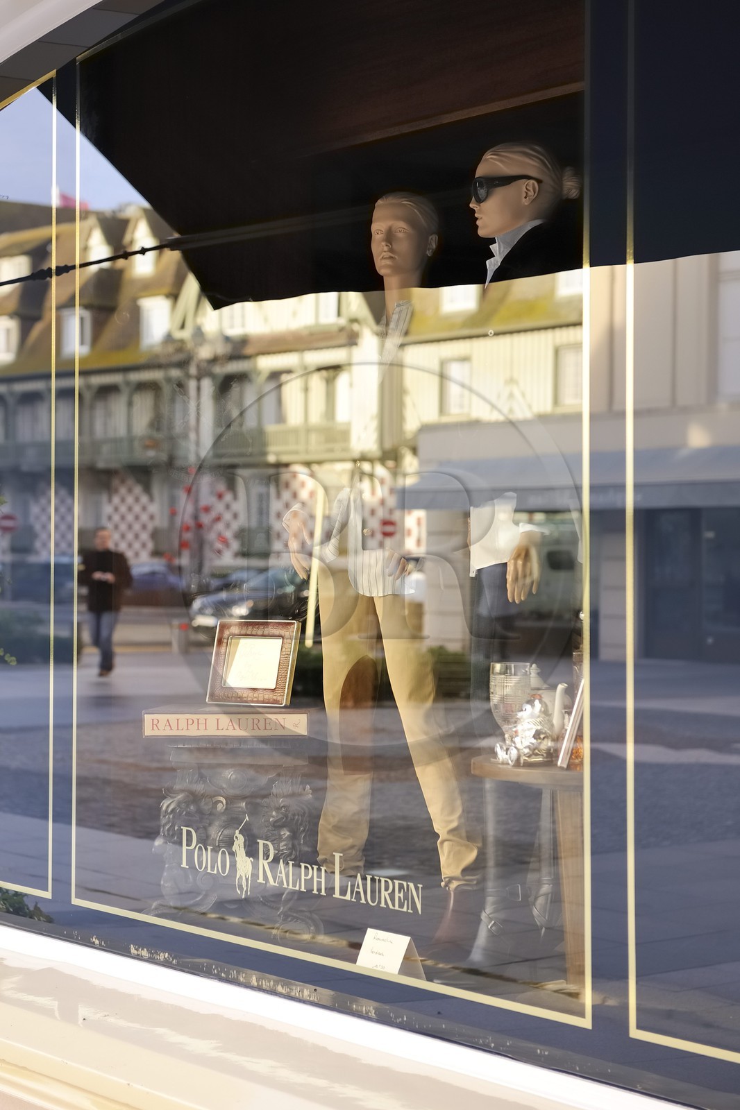 France, Calvados (14), Pays d'Auge, Deauville, boutique de luxe