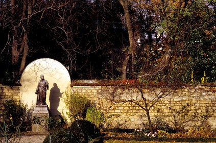France, Paris 7ème (75), jardin des Missions étrangères au 128 rue du bac