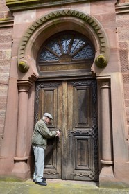 France, Bas Rhin, Westhoffen, the former synagogue