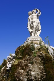 France, Herault, Montpellier, Place de la Comedie, Fontaine des Trois Graces (Fountain of Three Graces)