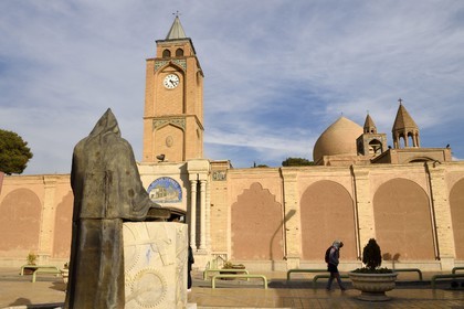 Iran, province d'Ispahan, Ispahan, quartier arménien de la Nouvelle-Djoulfa (Nor Djoura), la Cathédrale Vank plus connue sous le nom de Cathédrale Saint-Sauveur