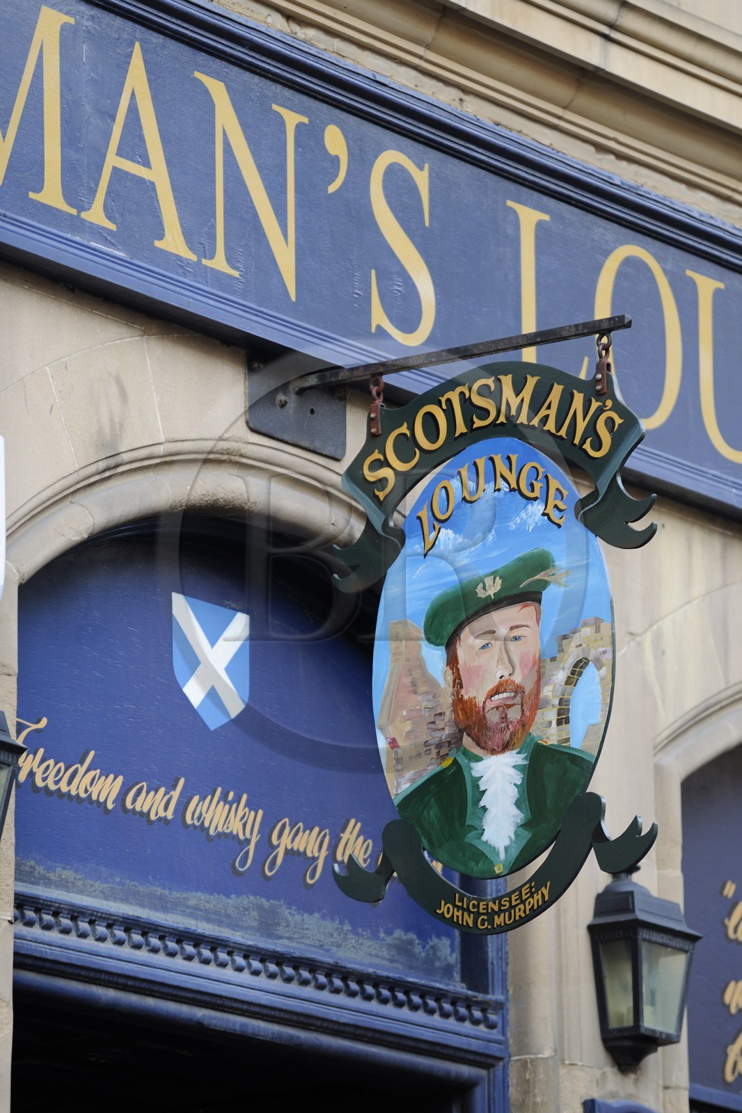 Royaume-Uni, Ecosse, Edimbourg, vieille ville, pub dans cockburn street