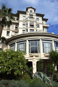 France, Alpes-Maritimes, Menton, the former Winter Palace (1907) turned into private apartments