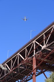 Portugal, Lisbonne, le pont du 25 de Abril sur le Tage