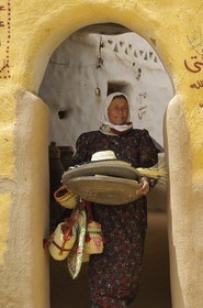 Egypte, désert libyque, oasis de Dakhla, le village de Eshbet Bashendi (Bashandi)